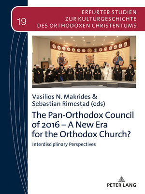 cover image of The Pan-Orthodox Council of 2016 – a New Era for the Orthodox Church?